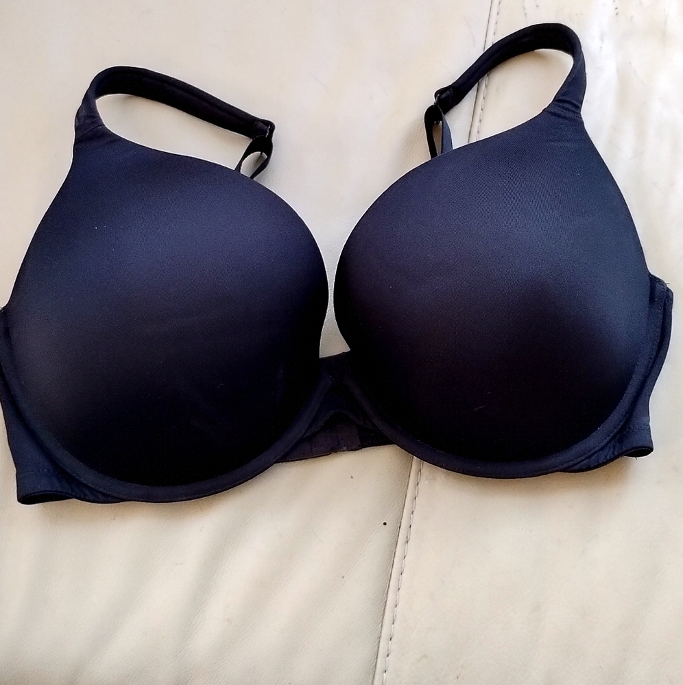 Cacique Black BOOST Plunge Bra 38DDD